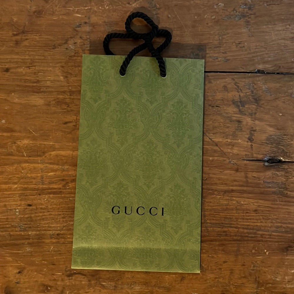Small authentic Gucci shopping bag